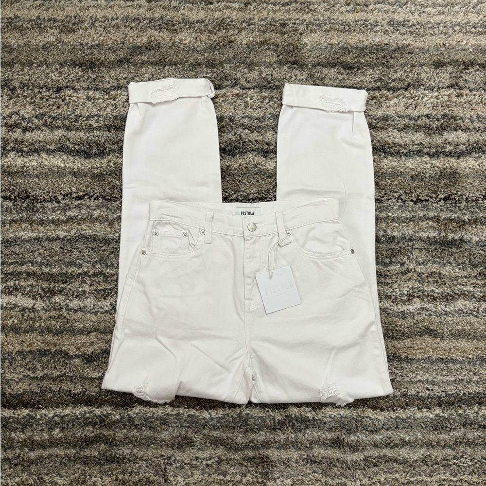 Pistola High Rise Relaxed Jeans Sz 25 | Pistola Presley High Rise Relaxed Roller - Picture 2 of 14